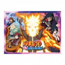 Puzzle 1000 Pièces - Naruto Shippuden - Winning Moves