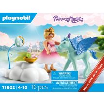 Playmobil - Princesse Et Poulain Ailé Avec Nuage - 71802 - Gift Set