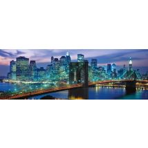 Puzzle 1000 Pièces - High Quality Collection Panorama - New York : Brooklyn Bridge - Clementoni