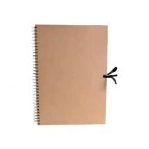 Album A4 À Spirales - Kraft - ImpressArt
