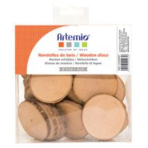 Lot Rondelles De Bois - 3-4 Cm - Artemio