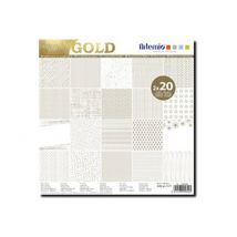 Set 40 Papiers Décorés Or - ImpressArt
