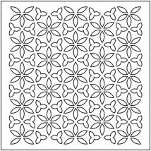 Artemio - Pochoir - Geométrique - 15 X 15 Cm Scrapbooking