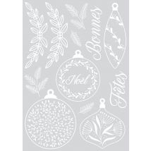 Stickers Électrostatiques - Splendid Christmas - Artemio