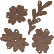 Artemio - Matrice De Découpe - Color Block - Petites Fleurs Scrapbooking
