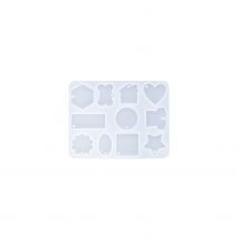 Moule En Silicone - Porte Clés - Jesmonite