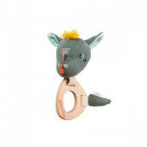 Hochet En Bois Eco-friendly - Lilliputiens - Joe Le Dragon