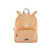 Sac À Dos Maternelle Trixie Baby - Orange - Mme Girafe - 1 Compartiment