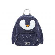 Sac À Dos Maternelle Trixie Baby - Bleu Marine - M. Pingouin - 1 Compartiment