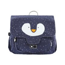 Cartable Maternelle Trixie Baby - Bleu Marine - M. Pingouin - 1 Compartiment
