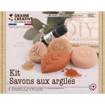 Kit Diy Savons - Poudres D'Argiles - Graine Creative