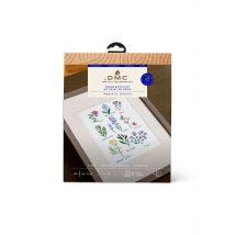 Kit Broderie - Point De Croix - Herbiers - Dmc