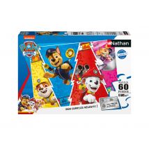 Puzzle 60 Pièces - La Pat'patrouille Colorée - Nathan
