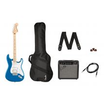 Squier - Affinity Series - Pack Guitare Électrique Stratocaster Hss Eu - Lake Placid Blue