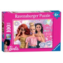 Puzzle 100 Pièces Xxl - Toujours Voir Le Bon Côté / Barbie - Ravensburger