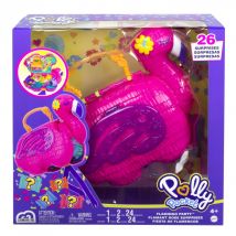 Polly Poket - Flamant Rose Surprises - Mini-poupée - Dès 4 Ans - Polly Pocket