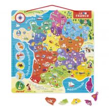 Puzzle 93 Pièces France Magnétique Nouvelles Régions 2016 Janod