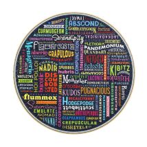 500 Pièces 100 Great Words Eeboo