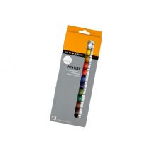 Coffret De Peinture Acrylique 12 Tubes De 12 Ml Simply - Daler Rowney
