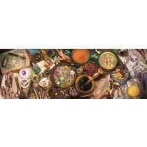 Puzzle 1000 Pièces - High Quality Collection Panorama - Herbalist Desk - Clementoni