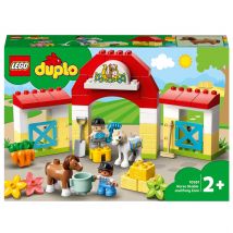 L'Écurie Et Les Poneys - Lego Duplo Ma Ville - 10951 - Duplo