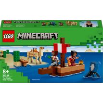 Lego 21259 - Le Voyage Du Bateau Pirate - Lego Minecraft - Lego
