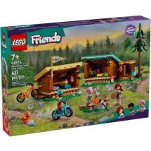 Lego 42624 - Les Cabanes Chaleureuses De La Base De Loisirs - Lego Friends - Lego