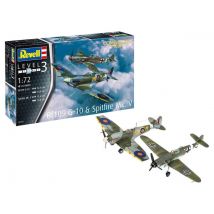 Coffret De Combat Ms Bf109g-10 + Spitfire Mk.v - Revell