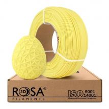 Filament Pour Imprimante 3d - Pla Pastel Macaron - Rosa3d - 1,75 Mm - 1 Kg Refill - Jaune