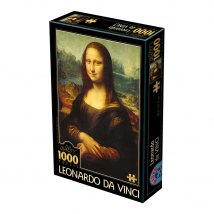 Puzzle 2000 Pièces - Mona Lisa, La Joconde - Léonard De Vinci - D-toys