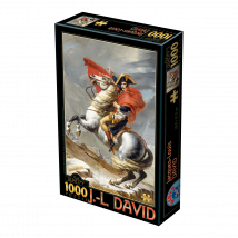 Puzzle 1000 Pièces - Napoléon Bonaparte Franchissant Les Alpes - J-l David - Dandy Nomad