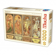 Puzzle 1000 Pièces - Les Saisons - Puzzle Mucha - Dandy Nomad