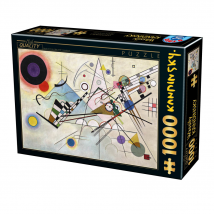 Puzzle 1000 Pièces - Composition 8 - Vassily Kandinsky - Dandy Nomad