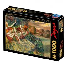 Puzzle 1000 Pièces - Quatres Danseuses - Edgar Degas - D-toys