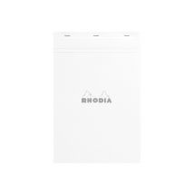 Bloc-notes - 21 X 31.5 Cm - Rhodia - 160 Pages Lignées - Blanc