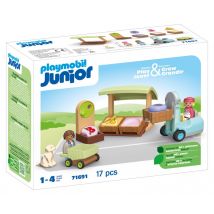 Playmobil - Etal De Fruits Et Légumes - 71691 - Playmobil 1.2.3. - Playmobil Junior