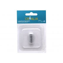 6 Aimants Ronds 10x3mm Extra-forts - Créalia