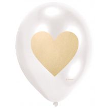 6 Ballons Latex Everyday Love - Amscan