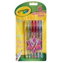 6 Stylos À Encre Gel Scintillante - Crayola