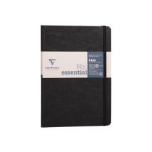 Carnet - Format A5 14.8 X 21 Cm - Age Bag My Essential - Clairefontaine - 192 Pages Lignées - Noir