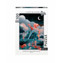 Puzzle Nathan 500 Pièces - Minuit / Sibylline Meynet (collectionathan Carte Blanche)
