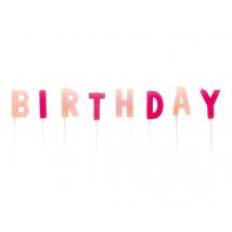 Set Bougies Happy Birthday