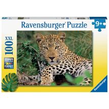 Puzzle 100 Pièces Xxl - Vio Le Léopard - Ravensburger