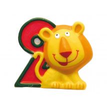 Bougie Chiffre 2 - Lion