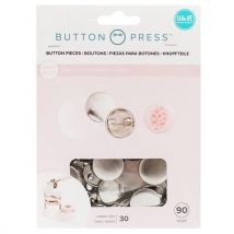 Lot De 30 Petits Badges Pour Button Press - We R Memory
