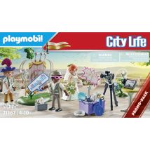 Playmobil - Couple De Mariés Et Appareil Photo - 71367 - Playmobil City Life