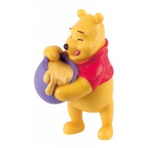 Figurine Winnie L'Ourson Et Son Pot De Miel Disney - 7 Cm - Bully
