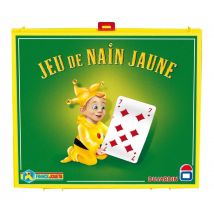 Le Véritable Jeu Du Nain Jaune Dans Une Mallette Aménagée En Table De Jeu Qui Permet De Jouer Partout !
