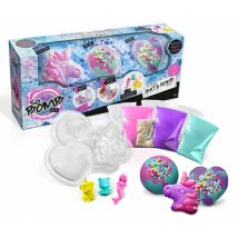 Bath Bomb - 3 Pack : Licorne-cœur-diamant - Canal Toys