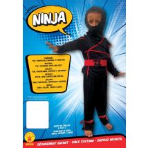 Déguisement - Entrée De Gamme - Ninja - 5-7 Ans - Rubie's